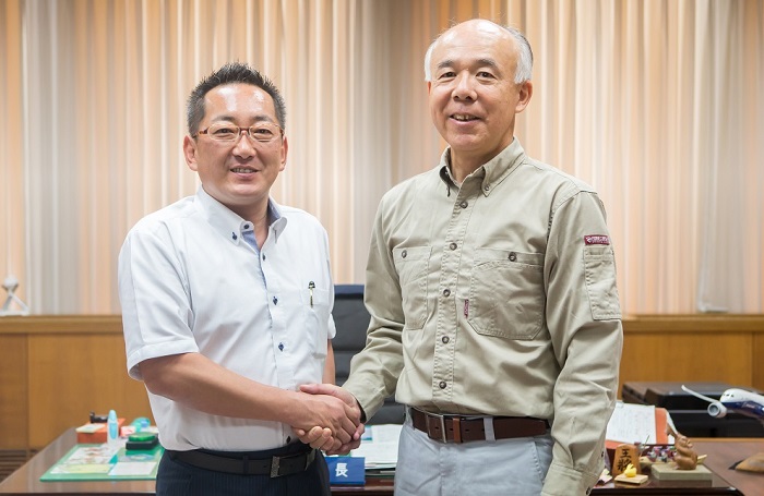 各務原市長との対談